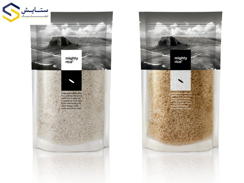 بسته بندی جذاب برای صادرات برنج
